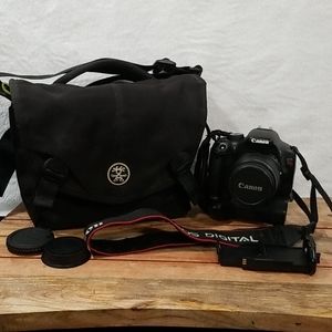 Canon T2i with 18-55 Lens & Battery Grip